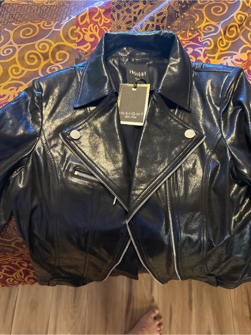 INSIGHT 50s Style Biker Jacket